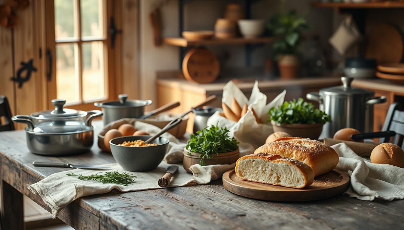 Healthy home cooking bowl